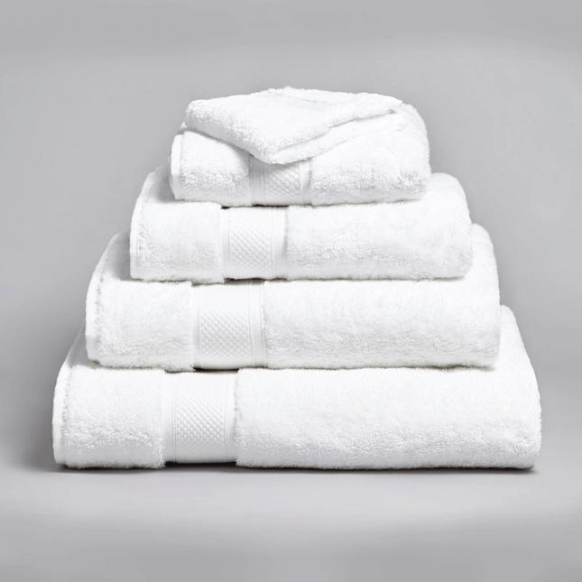 Premium Quality White Bathroom Towels 700gsm