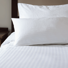 Collection image for: 50/50 Poly-Cotton 240TC Supreme Satin Stripe Bed Linen