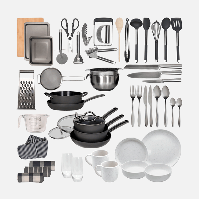 Deluxe Kitchen Pack with Induction Pan Set