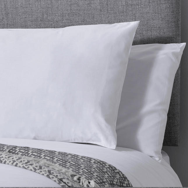 100% Cotton 200 Thread Count Percale Housewife Pillowcase