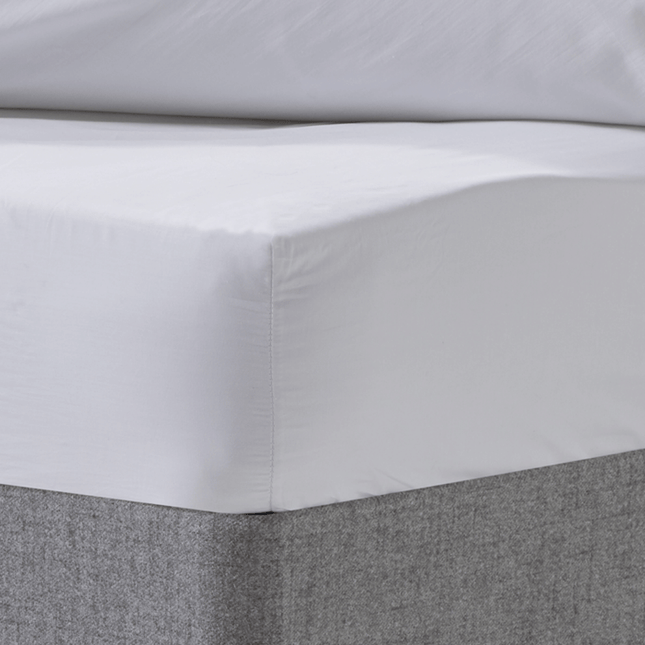 100% Cotton 200 Thread Count Percale Fitted Sheet