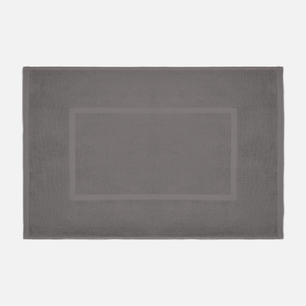 Superior Quality Coloured Plain Border Bathroom Mats 700gsm