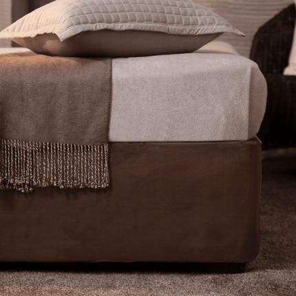 Faux Suede Bed Wrap