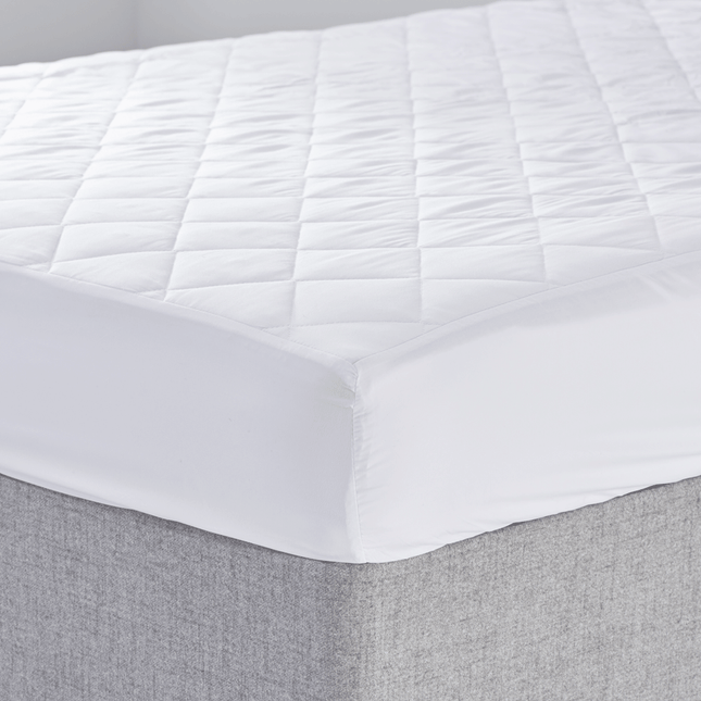 Luxury Percale Quilted Waterproof Fitted Mattress Protector