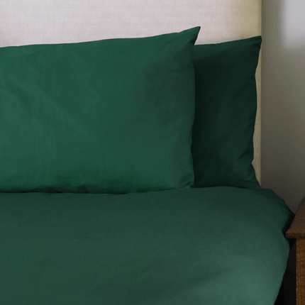 Gardtex 100% Polyester Flame Retardant Plain Coloured Pillowcase