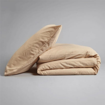 Gardtex 100% Polyester Flame Retardant Plain Coloured Duvet Cover - End of Line