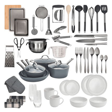 Deluxe Kitchen Pack with Induction Pan Set