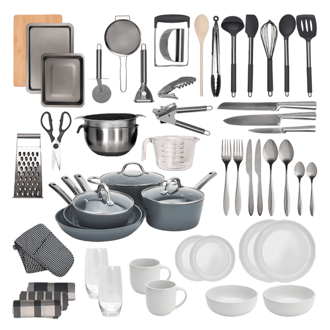 Deluxe Kitchen Pack with Induction Pan Set