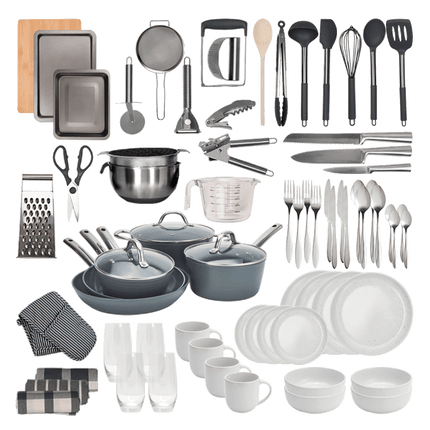 Deluxe Kitchen Pack with Induction Pan Set