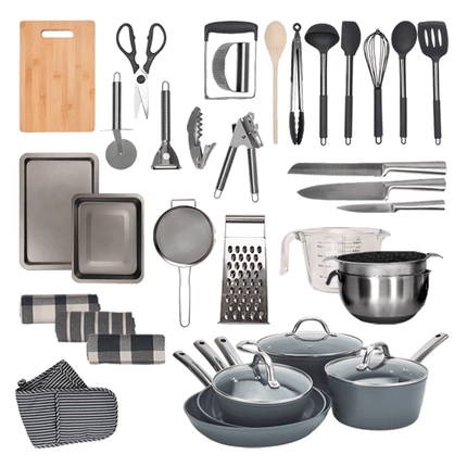 Deluxe Kitchen Pack with Induction Pan Set
