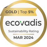 Ecovadis Gold rating