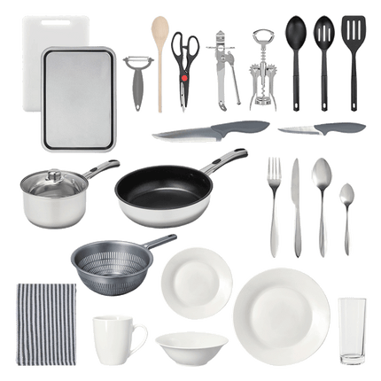 Standard Kitchen Pack with Induction Pan Set