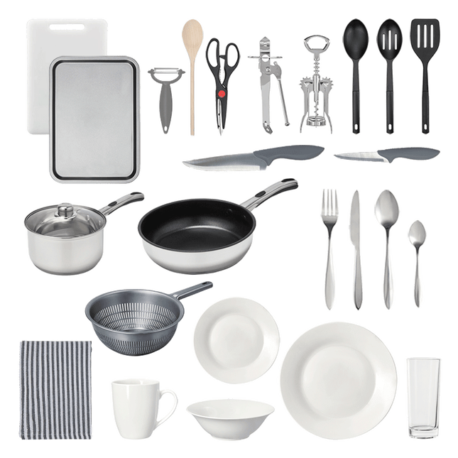 Standard Kitchen Pack with Induction Pan Set