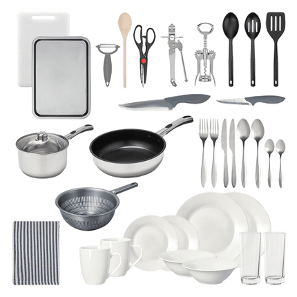 Standard Kitchen Pack with Induction Pan Set