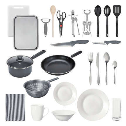 Standard Kitchen Pack with Non-Stick Pan Set