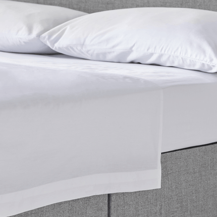 100% Cotton 200 Thread Count Percale Flat Sheet