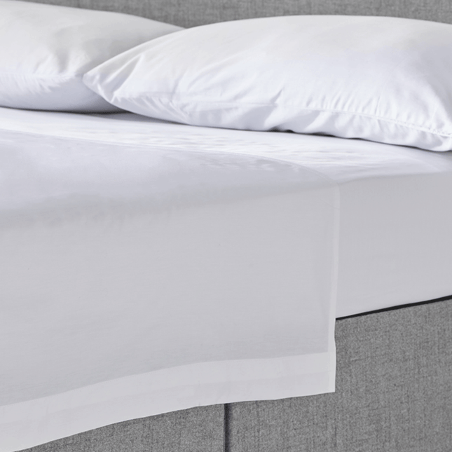 100% Cotton 200 Thread Count Percale Flat Sheet