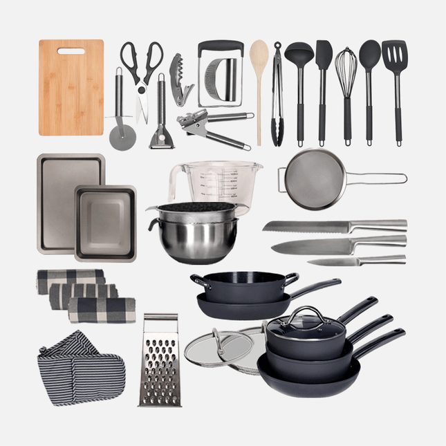 Deluxe Kitchen Pack with Induction Pan Set