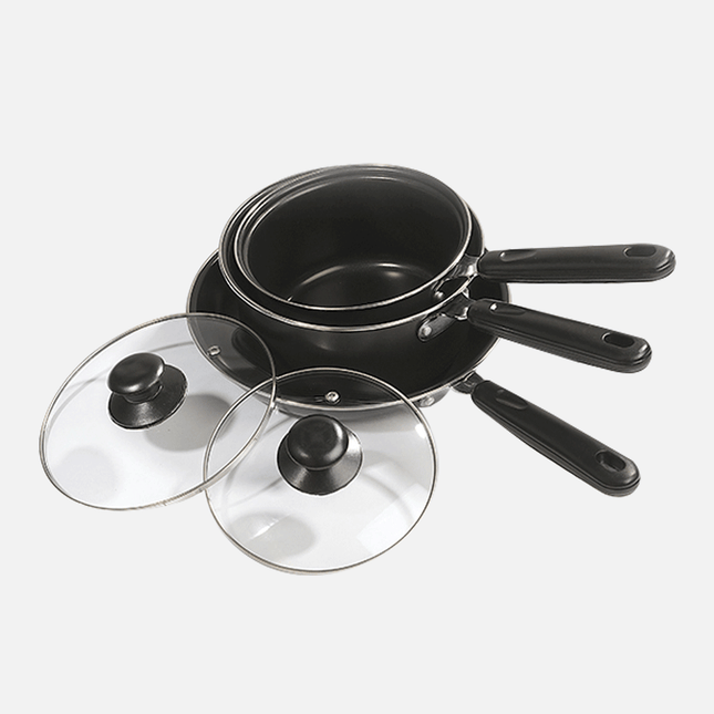 Saucepan and Frying Pan Set - Non-Stick