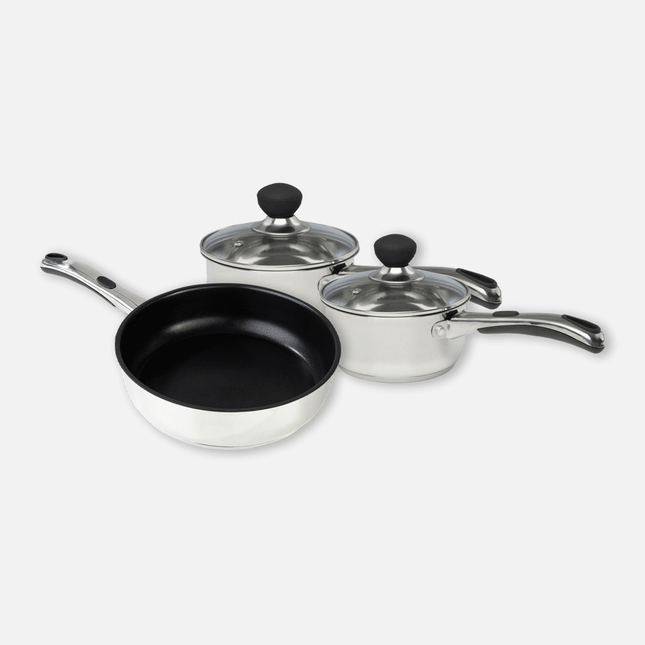 Saucepan and Frying Pan Set - Induction