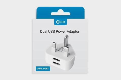 Dual USB Power Adaptor - Gailarde Ltd